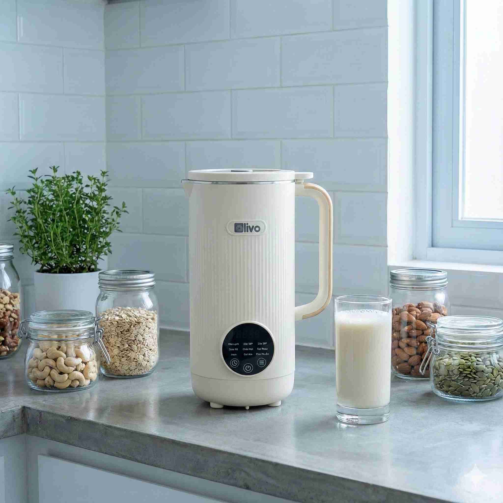 Máy Xay Nấu Đa Năng OLIVO CB1200 – 10 Chức Năng, INOX 304 Cao Cấp 6 Máy Xay Nấu Đa Năng OLIVO CB1200 – 10 Chức Năng, INOX 304 Cao Cấp - Ảnh 6