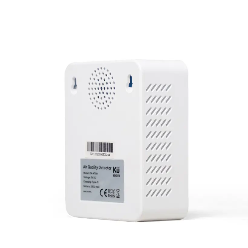 Máy Đo Chất Lượng Không Khí 5-in-1 ZN-MT09 – CO₂, TVOC, PM2.5, LCD Màu 7 Máy Đo Chất Lượng Không Khí 5-in-1 ZN-MT09 – CO₂, TVOC, PM2.5, LCD Màu - Ảnh 7