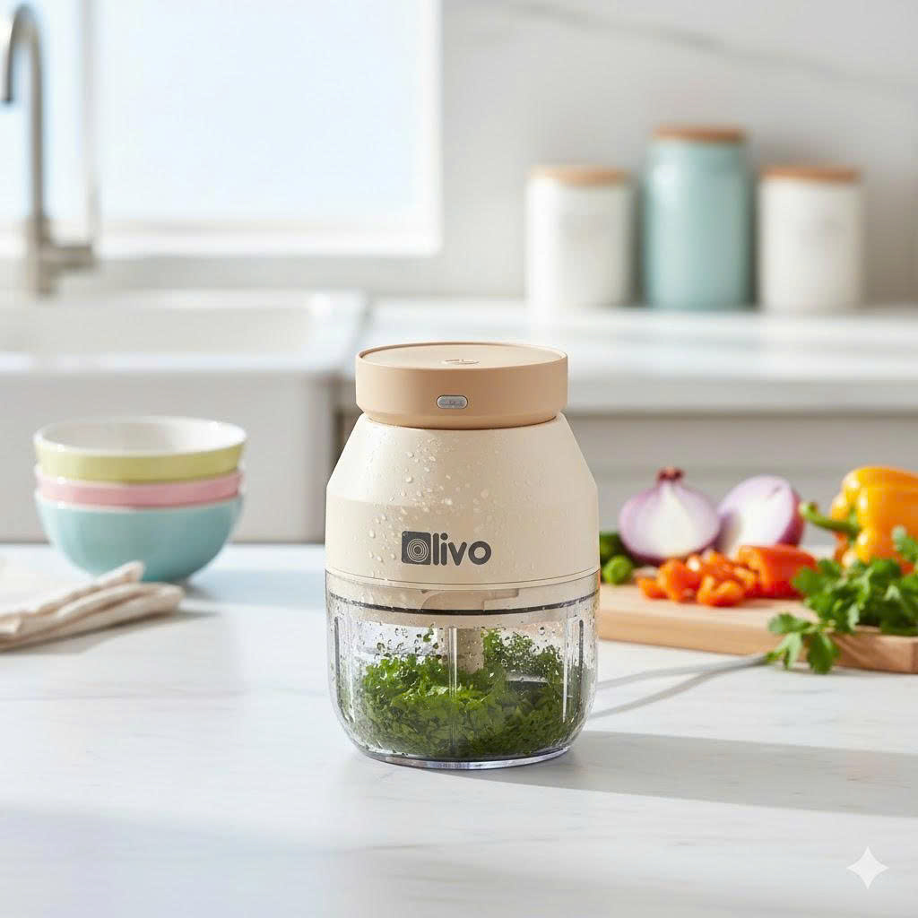 Máy Xay Thực Phẩm Đa Năng Sạc Pin OLIVO RFC270 – Mini 270ML 3 Máy Xay Thực Phẩm Đa Năng Sạc Pin OLIVO RFC270 – Mini 270ML - Ảnh 3