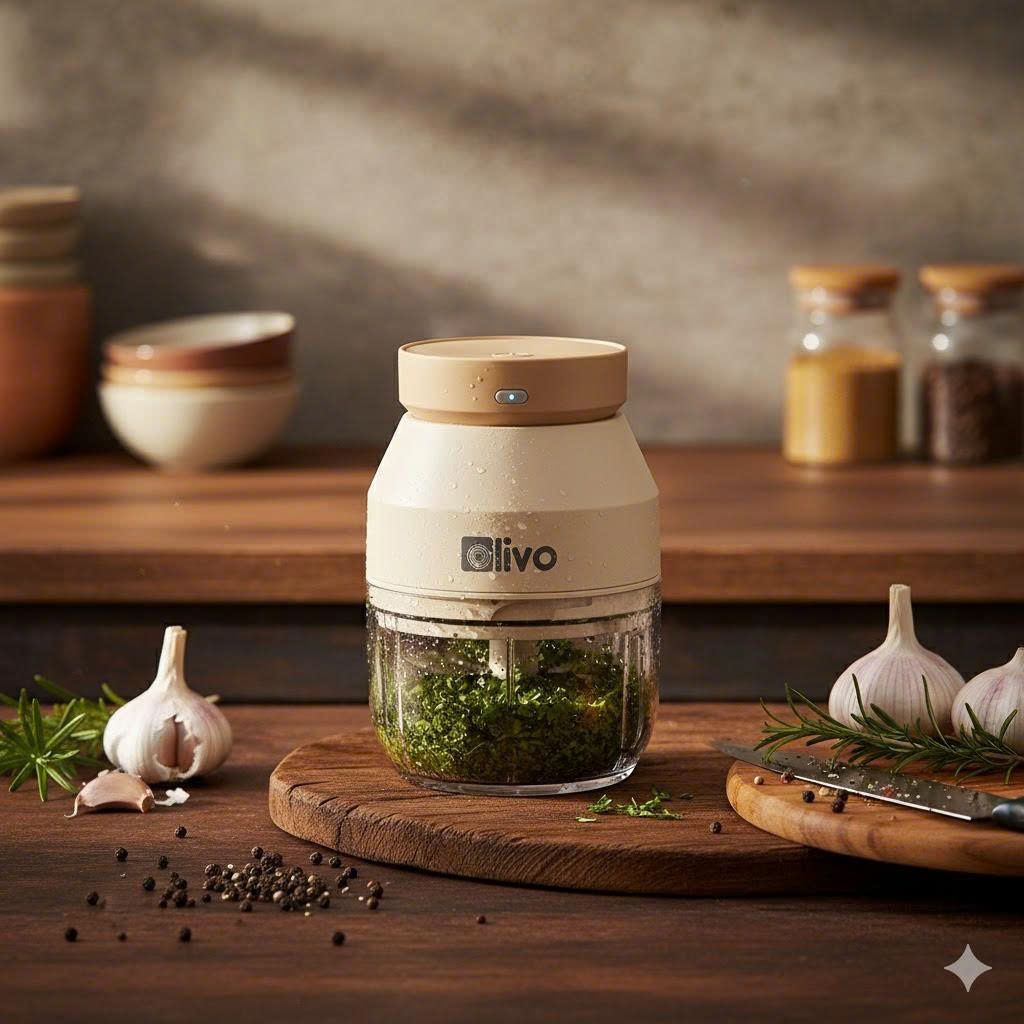 Máy Xay Thực Phẩm Đa Năng Sạc Pin OLIVO RFC270 – Mini 270ML 5 Máy Xay Thực Phẩm Đa Năng Sạc Pin OLIVO RFC270 – Mini 270ML - Ảnh 5