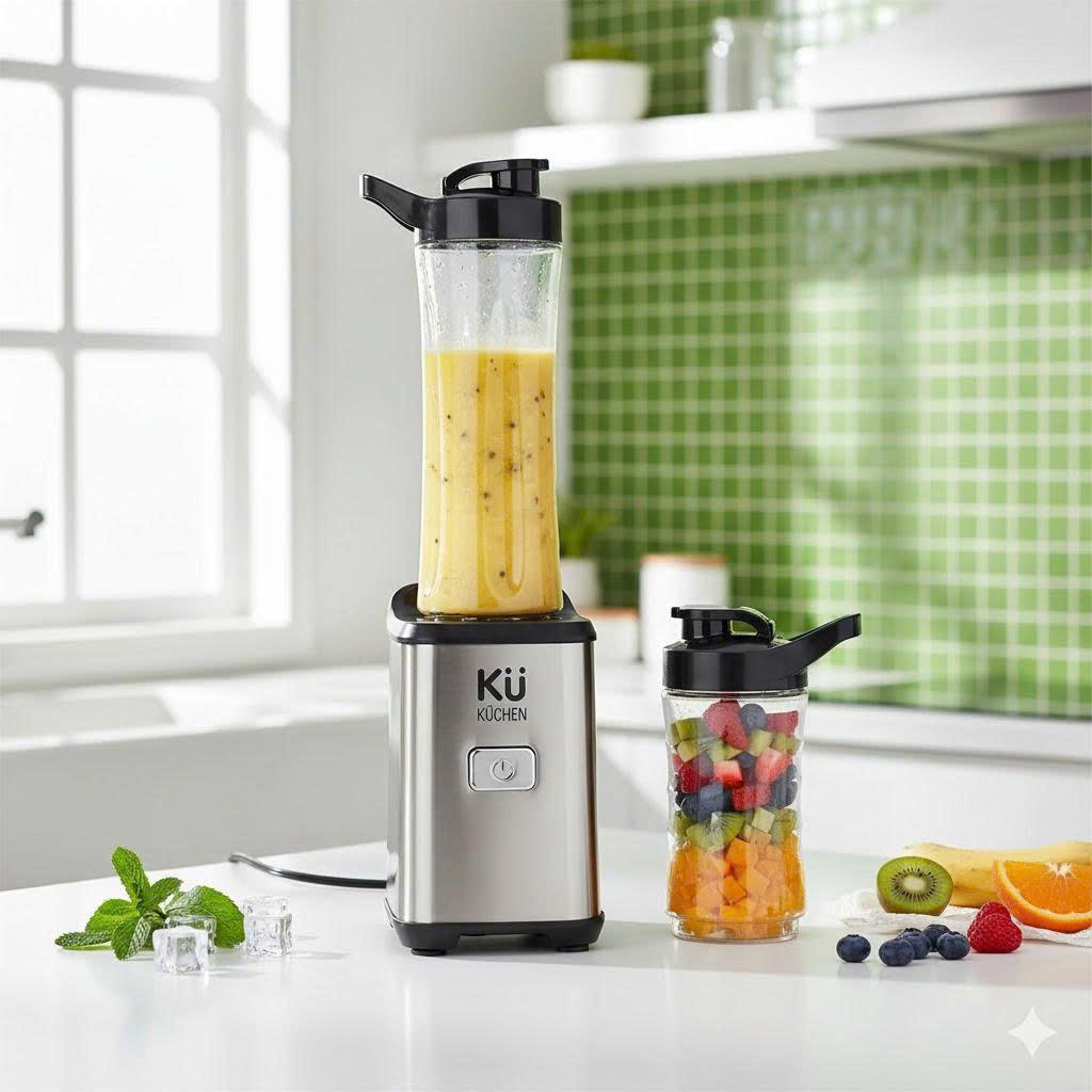 Máy Xay Sinh Tố Mini KUCHEN KU MB1212 – Nhỏ Gọn, 350W, Cối Tritan 4 Máy Xay Sinh Tố Mini KUCHEN KU MB1212 – Nhỏ Gọn, 350W, Cối Tritan - Ảnh 4