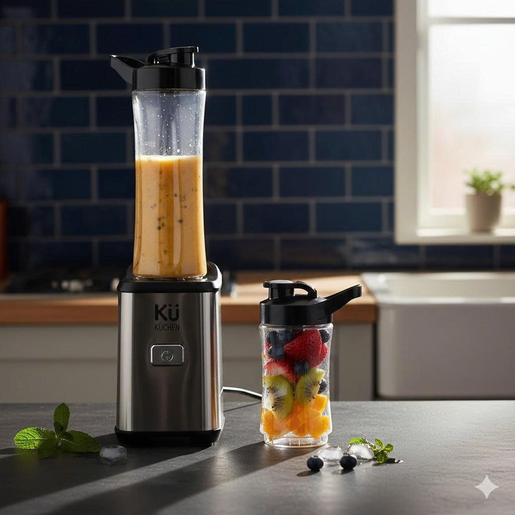 Máy Xay Sinh Tố Mini KUCHEN KU MB1212 – Nhỏ Gọn, 350W, Cối Tritan 5 Máy Xay Sinh Tố Mini KUCHEN KU MB1212 – Nhỏ Gọn, 350W, Cối Tritan - Ảnh 5